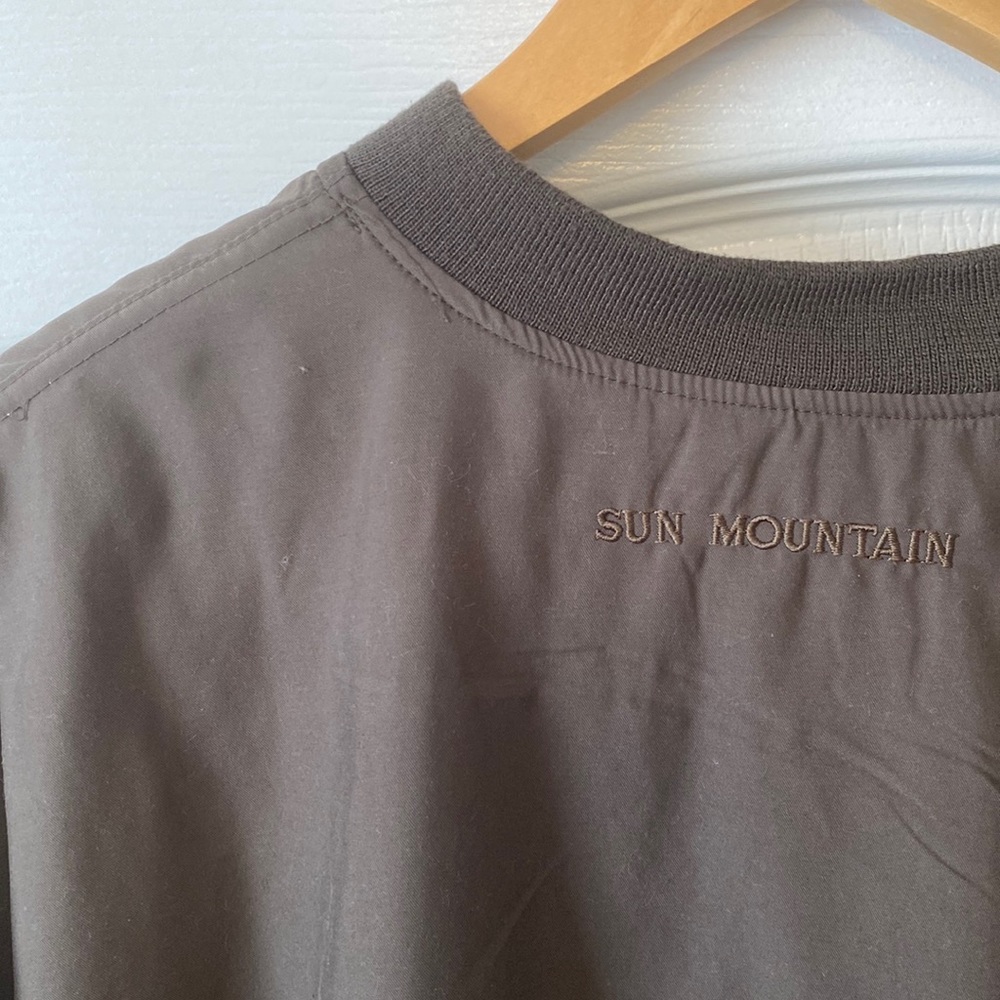 Sun Mountain Men’s Green Outerwear Golf Pullover - Picture 8 of 8